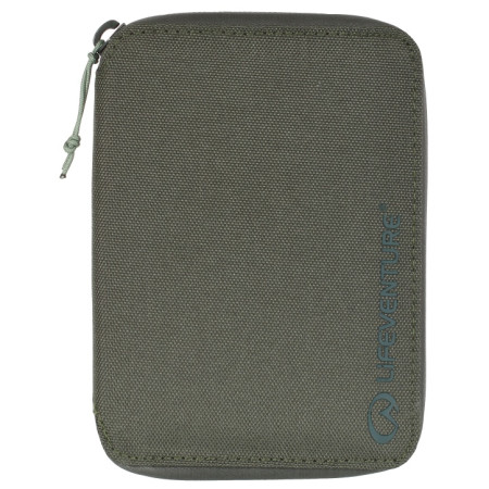 Hülle für Dokumente LifeVenture Rfid Mini Travel Wallet grün Olive