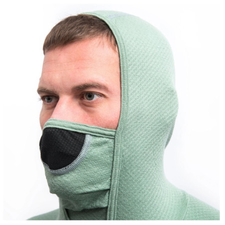 Herren-Funktionsshirt Sensor Merino DF langärmelig mit Kapuze