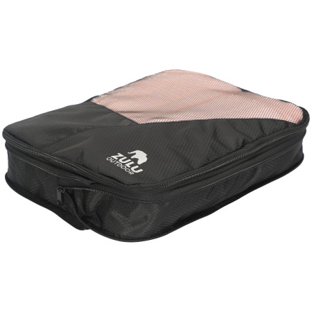 Reise-Organizer Zulu Compression Cube L schwarz black