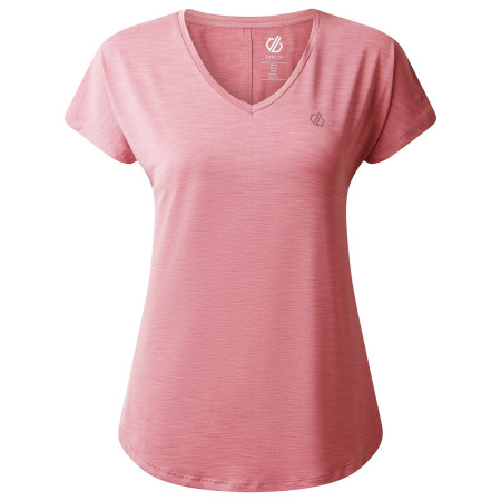 Damen-T-Shirt Dare 2b Vigilant Tee weiß/rosa Lilas