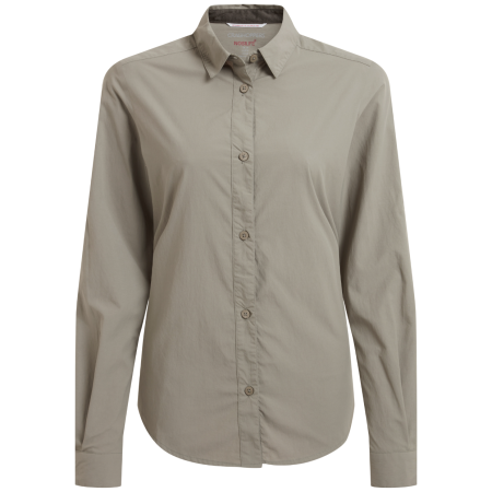 Hemd Craghoppers NosiLife Freeda Long Sleeved Shirt braun Vert