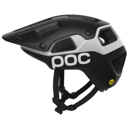 Fahrradhelm POC Cularis Pure schwarz/weiß Uranium Black Matt/Hydrogen White