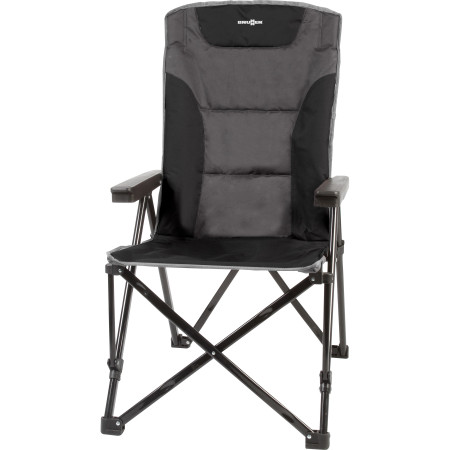 Campingstuhl Brunner Raptor Recliner schwarz/grau