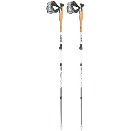 Trail Running Stöcke Leki Cross Trail FX Superlite 110-130 cm weiß/schwarz white-envy-black