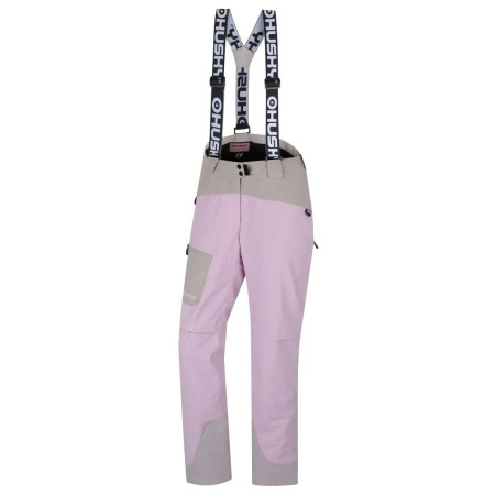Damenhose Husky Glad L rosa pink/beige