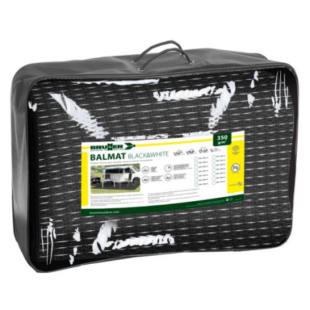 Teppich Brunner Balmat 250x500 cm schwarz