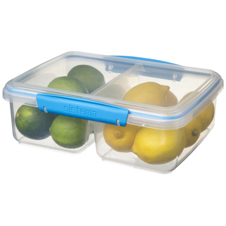 Snack-Box Sistema Large Split Accents 1,9L hellblau