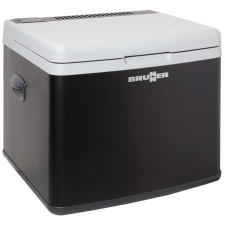 Kompressor-Kühlschrank Brunner Polarys Hybrid 42 schwarz/weiß