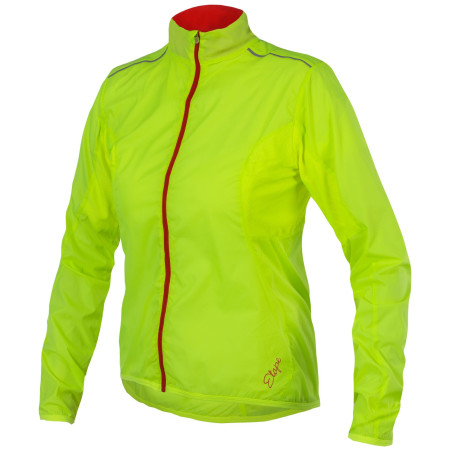 Damen-Windjacke Etape Gloria gelbgrün Yellow Fluo
