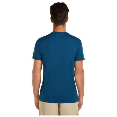 Herren T-Shirt Icebreaker Men Merino 150 Tech Lite SS Tee The Peaks