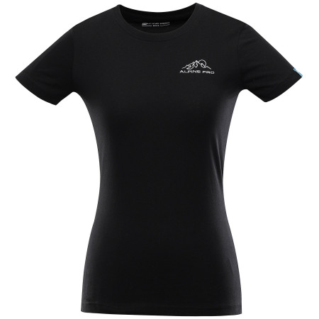 Damen-T-Shirt Alpine Pro Unega 8 schwarz
