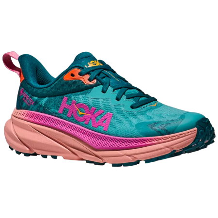 Damenschuhe Hoka W Challenger Atr 7 Gtx (2023) hellblau ocean mist / deep lagoon