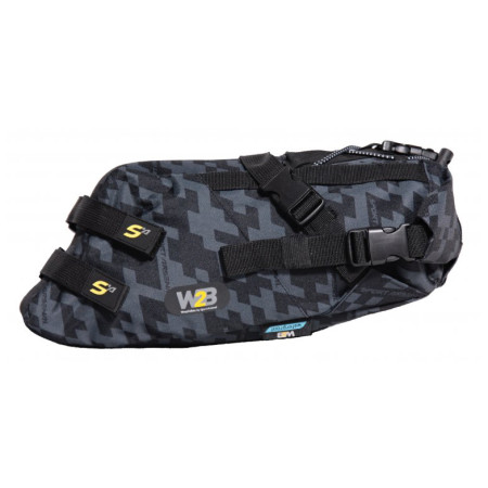 Satteltasche Sport Arsenal Art. 623 schwarz/grau PixelMask