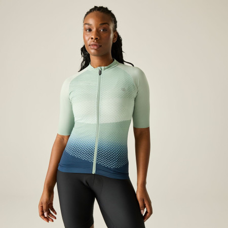 Damen-Radtrikot Dare 2b Lightnint short sleeve printed jersey