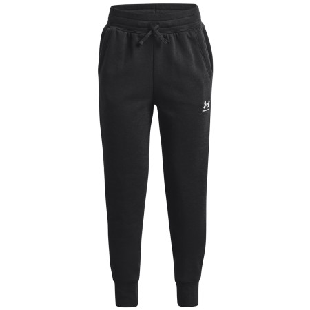 Kinder-Jogginghose Under Armour Rival Fleece LU Joggers schwarz Black/White