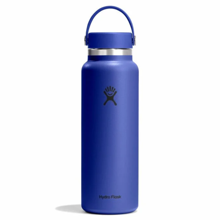 Thermokanne Hydro Flask 40 Oz Wide Flex Cap blau Capri Blue