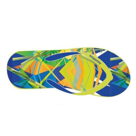 Damenpantoffeln Aquawave Bambolea WMNS blau RoyalBlue/BambooPrint/SulphurSpring