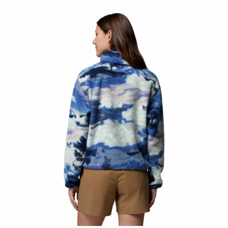 Damen-Sweatshirt Columbia Helvetia™ II Printed Cropped Half Snap