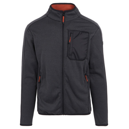 Herren Funktions-Sweatshirt Regatta Kitom schwarz Black Marl