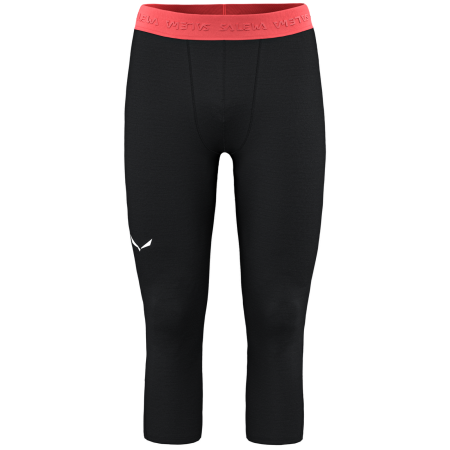 Herren 3/4 Unterhose Salewa Cristallo Warm Amr M 3/4Tight schwarz black out