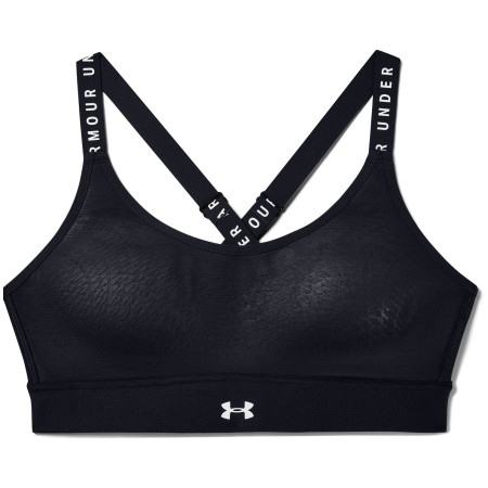 Büstenhalter Under Armour Infinity Mid Bra schwarz Black/Black/White
