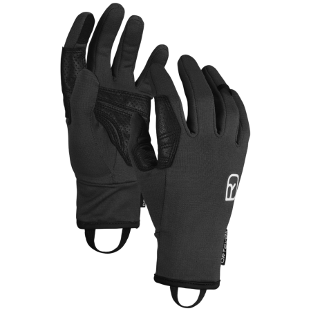 Herrenhandschuh Ortovox Fleece Light Glove M schwarz Black Raven