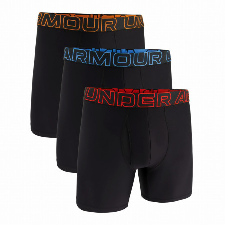 Herren-Boxershorts Under Armour Perf Tech 6in schwarz/rot