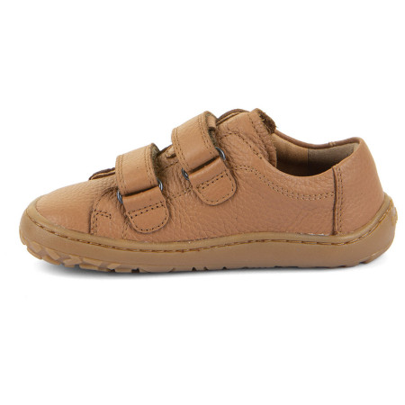 Kinder-Sneaker Frodo Barefoot baze Cognac