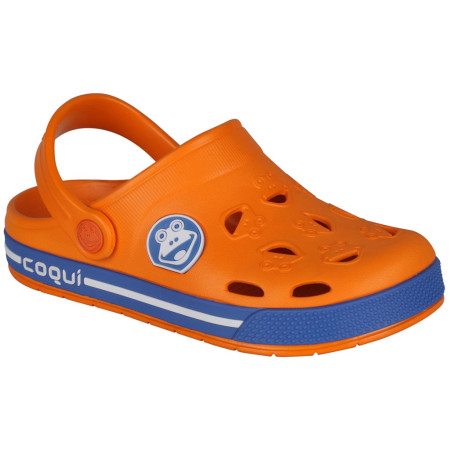 Kindersandalen Coqui Froggy 8801 orange DkOrange/Royal