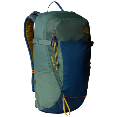Wanderrucksack klein The North Face Basin 24 grün Duck Green/Shady Blue