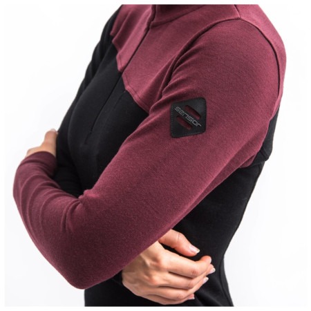 Damen Funktions-Sweatshirt Sensor Merino Extreme Up zip