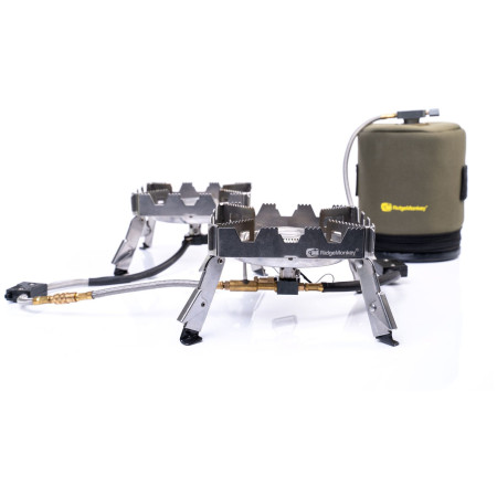 Gaskocher Ridge Monkey Quad Connect Pro Full Kit