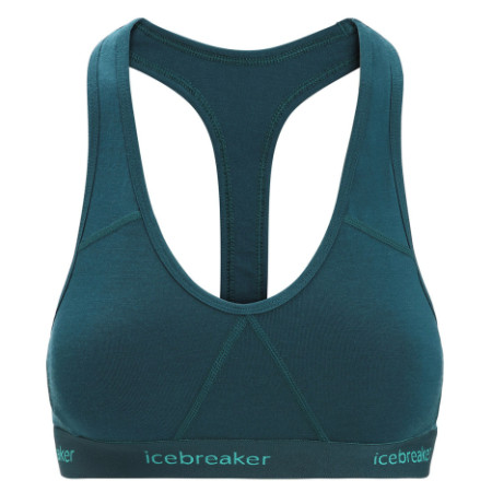 Sport-BH Icebreaker Women Sprite Racerback Bra grün Green Glory