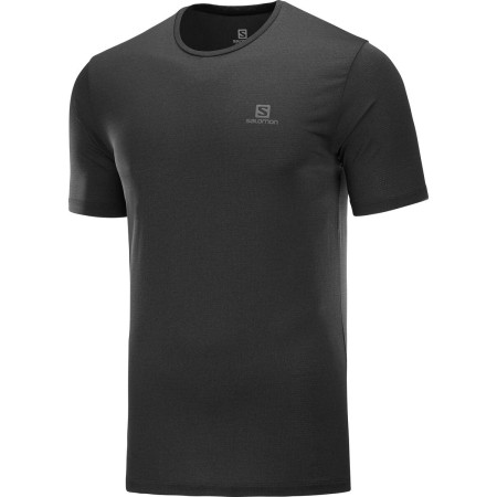 Herren-T-Shirt Salomon Agile Training schwarz Black