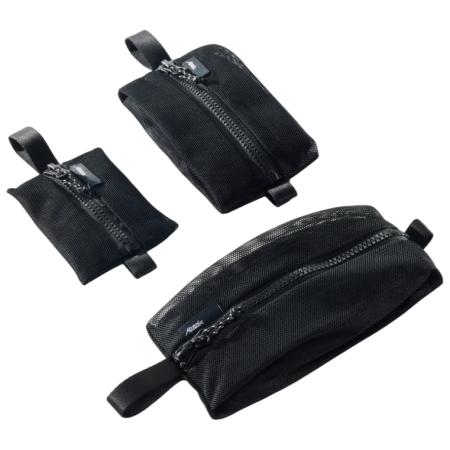 Reise-Organizer Matador Mesh Organizer Bag Set schwarz Black