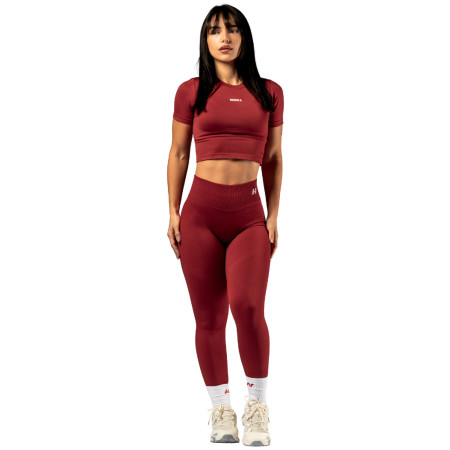 Damen-Top Nebbia Seamless crop top with SS Power