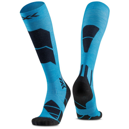 Kniestrümpfe X-Socks Ski Perform Merino Otc hellblau ETERNAL ICE