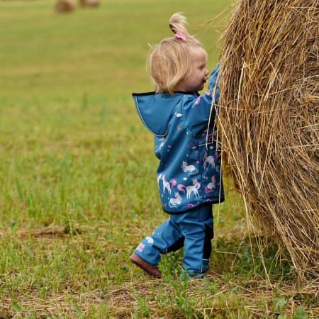 Kinder Softshellhose WAMU Jednorožci