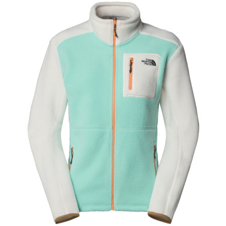 Damenjacke The North Face W Yumiori Full Zip weiß/grün Bright Foam/White Dune/