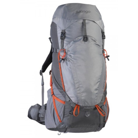 Rucksack Vango Wrath 60:70 grau/orange Android Grey / Cayenne Orange
