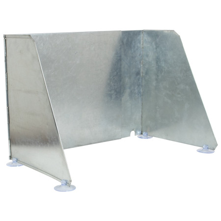 Kochzubehör Bo-Camp Cooking windshield steel adj. XL silber stříbrná