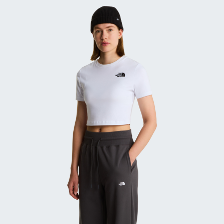Damen-T-Shirt The North Face Essential Cropped Slim Short Sleeve Tee