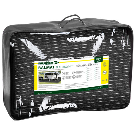 Teppich Brunner Balmat 250x300 cm schwarz