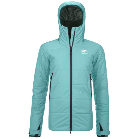 Damen-Winterjacke Ortovox W's Zinal Jacket blau ice waterfall