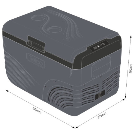 Kompressor-Kühlschrank Yolco NX30