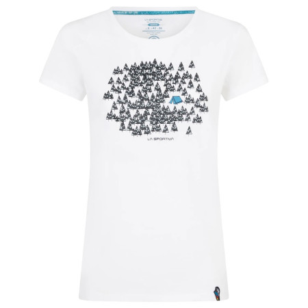 Damen-T-Shirt La Sportiva Forest T-Shirt W weiß White