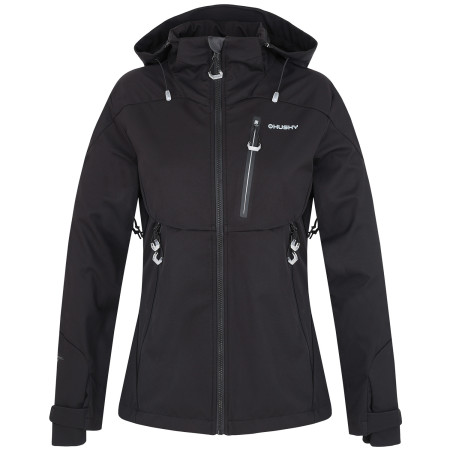 Damen-Softshell-Jacke Husky Sauri L 2022 schwarz black