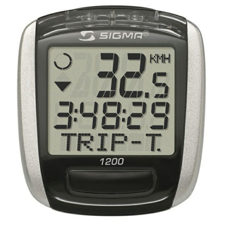 Fahrradcomputer Sigma BaseLine 1200 schwarz/silber