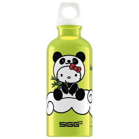 Kindertrinkflasche Sigg Hello Kitty Panda 0,4l grün