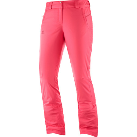 Damenhose Salomon Stormseason Pant W rosa CalypsoCoral